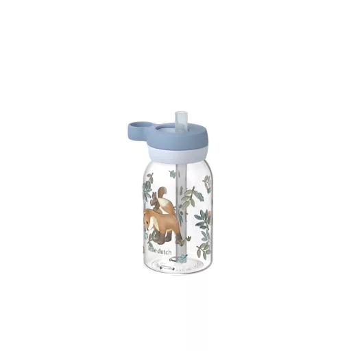 Little Dutch szívószálas kulacs 450 ml - forest friends