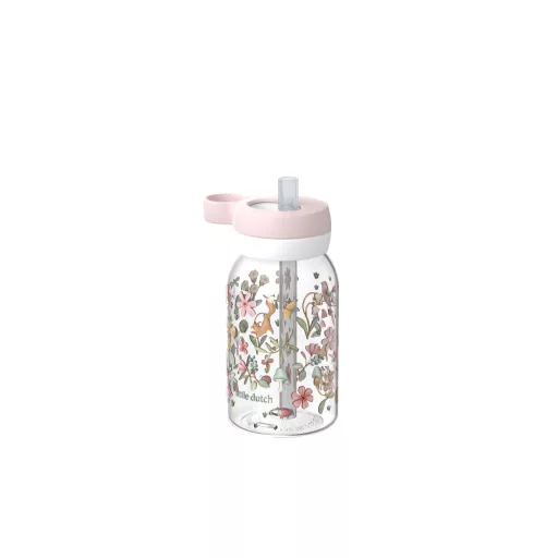 Little Dutch szívószálas kulacs 450 ml - fairy wonders