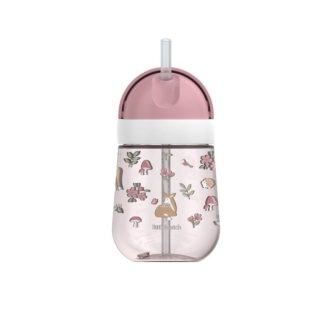 Little Dutch szívószálas pohár 300 ml - fairy garden