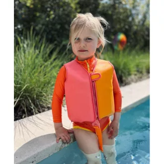 Swim Essentials úszómellény 4-6 év - Orange Pink