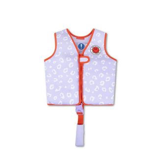 Swim Essentials úszómellény 3-6 év - Lila Leopard