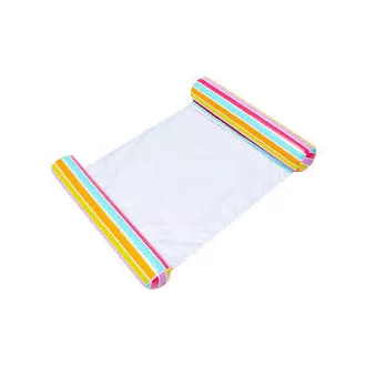 Swim Essentials felfújható úszó függőágy - Rainbow