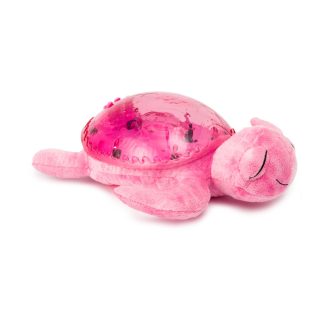   Cloud B zenélő projektoros éjjeli fény fehér zajjal - teknős pink