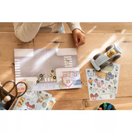 Little Dutch matricás füzet Jim és barátai