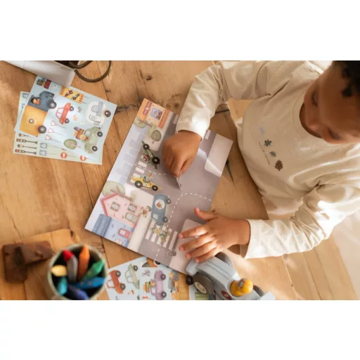 Little Dutch matricás füzet Jim és barátai