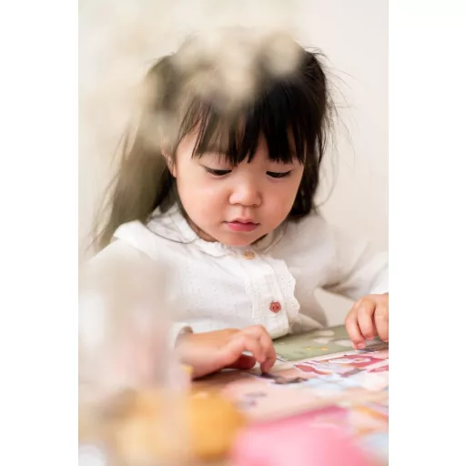 Little Dutch újrafelhasználható matricás füzet Rosa és barátai