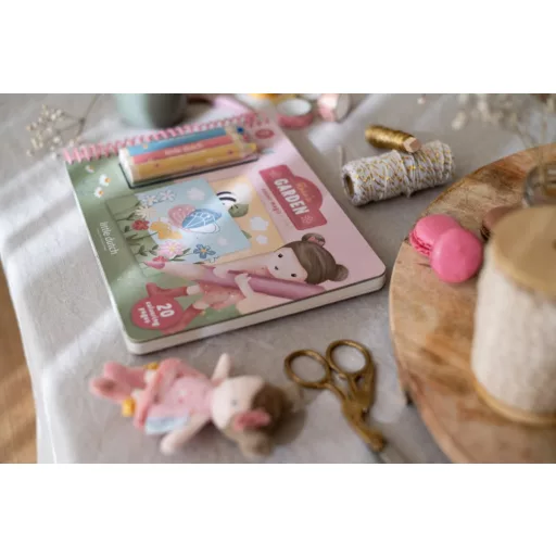 Little Dutch varázsfüzet színesceruzával Rosa és barátai