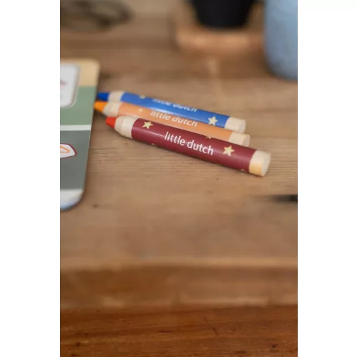 Little Dutch varázsfüzet színesceruzával Jim és barátai