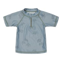   Little Dutch gyerek rövid ujjú úszó póló teknős olívazöld - 74/80