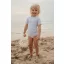 Little Dutch gyerek rövid ujjú UV szűrős úszó póló százszorszép kék - 74/80