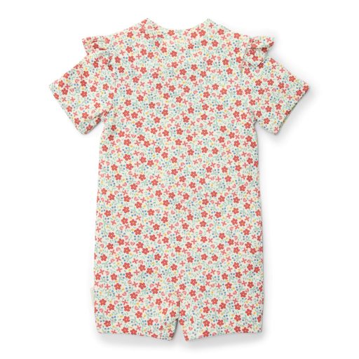 Little Dutch rövid ujjú úszóoverál Sunny Flowers Multi-colour - 62/68