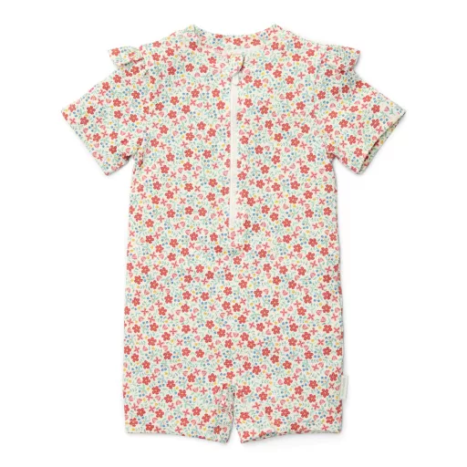 Little Dutch rövid ujjú úszóoverál Sunny Flowers Multi-colour - 62/68