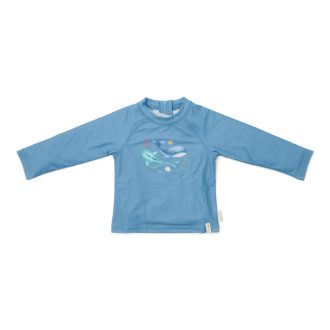 Little Dutch hosszú ujjú úszó póló Ocean Blue - 74/80