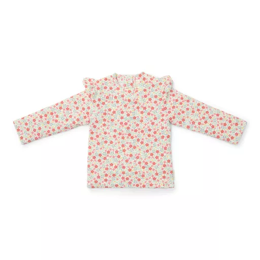 Little Dutch hosszú ujjú úszó póló Sunny Flowers Multi-colour - 74/80