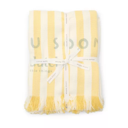 Little Dutch strand pléd - Sunny Yellow