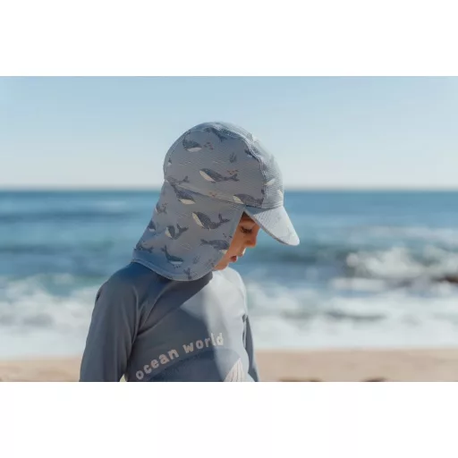 Little Dutch strand sapka  Ocean Splash - 3-as méret