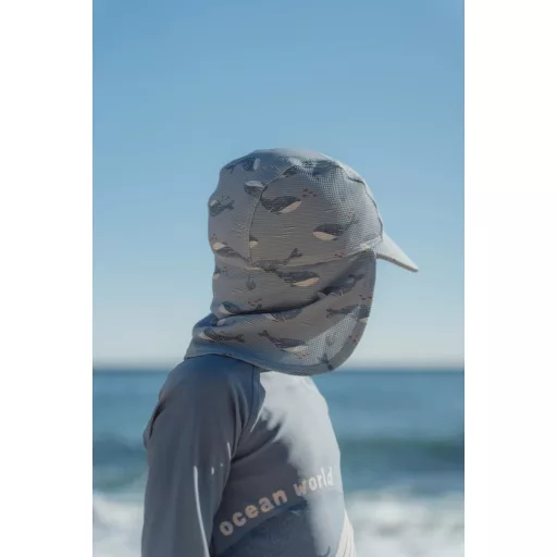 Little Dutch strand sapka  Ocean Splash - 3-as méret