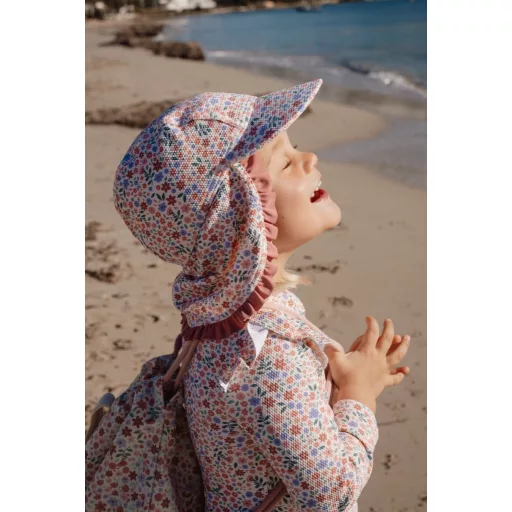 Little Dutch strand sapka Dreamy Flowerfield - 3-as méret