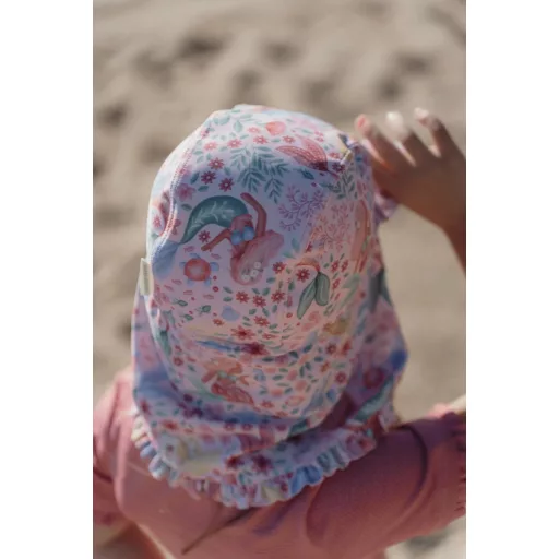 Little Dutch strand sapka Dreamy Mermaid - 2-es méret