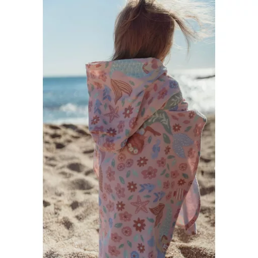 Little Dutch fürdőponcsó Dreamy Mermaid Multicolour - One size 