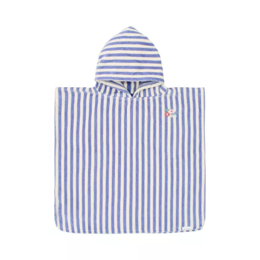 Little Dutch fürdőponcsó Dreamy Purple Stripe - One size 