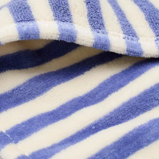 Little Dutch fürdőponcsó Dreamy Purple Stripe - One size 