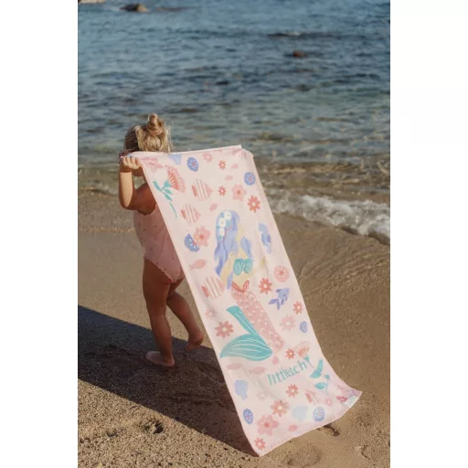 Little Dutch strandtörölköző Dreamy Mermaid Multicolour - 60cm X 120cm