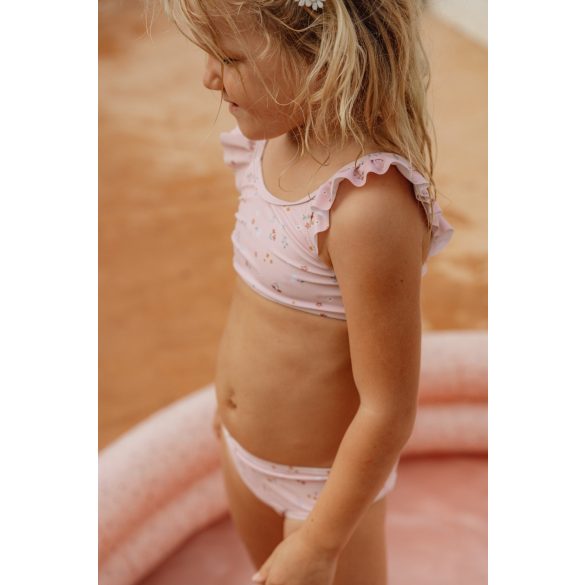 Little Dutch gyerek bikini kis pink virágok - 98/104