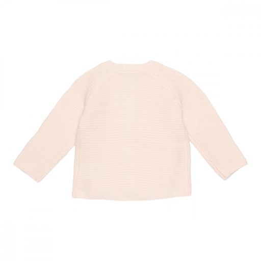 Little Dutch kötött kardigán pink 74