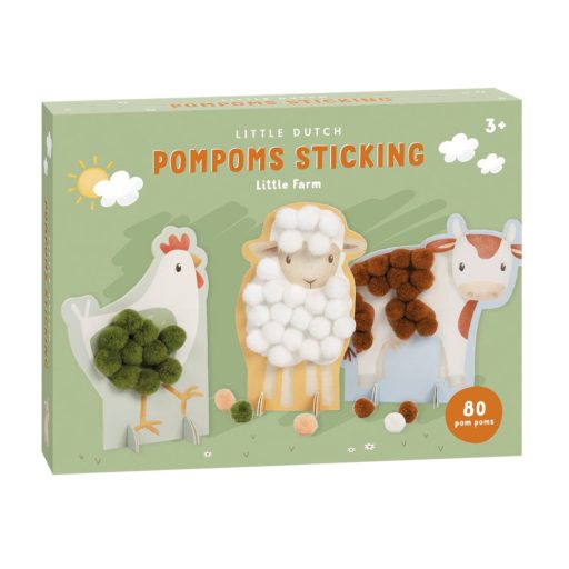 Little Dutch pom pom kép készítő - Little Farm