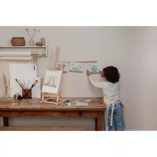 Little Dutch ujjfestő készlet - Forest Friends CSOMAGOLÁSSÉRÜLT