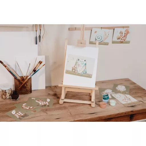 Little Dutch ujjfestő készlet - Forest Friends CSOMAGOLÁSSÉRÜLT