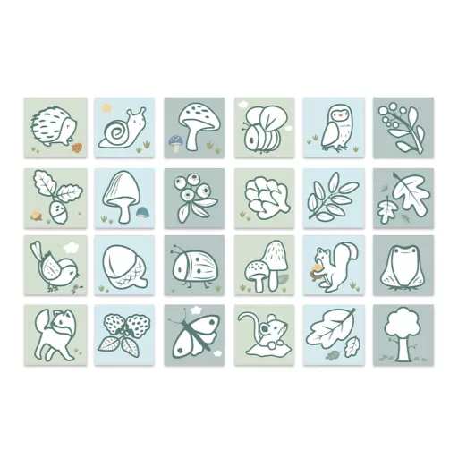 Little Dutch kifestő füzet - Forest Friends