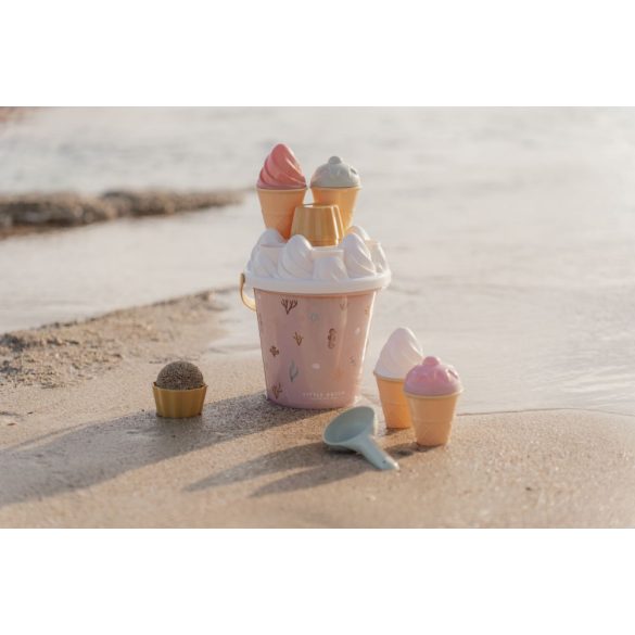 Little Dutch fagyis homokozó készlet Ocean Dreams pink