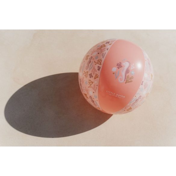 Little Dutch felfújható strandlabda Ocean Dreams pink 35 cm