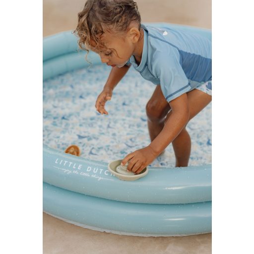 Little Dutch felfújható medence Ocean Dreams kék 150 cm CSOMAGOLÁSSÉRÜLT