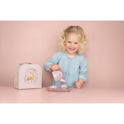 Little Dutch fém teáskészlet bőröndben ÚJRACSOMAGOLT