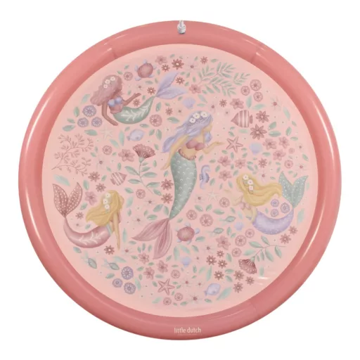 Little Dutch felfújható vízpermetező szőnyeg - Dreamy Mermaid 