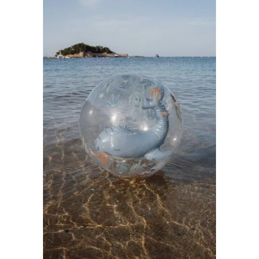 Little Dutch felfújható 3D strandlabda - Ocean World