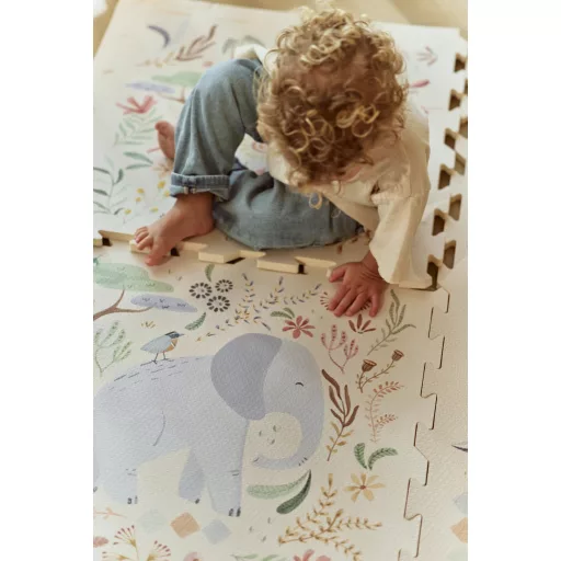 Little Dutch habszivacs puzzle játszószőnyeg 120x180 cm - Safari