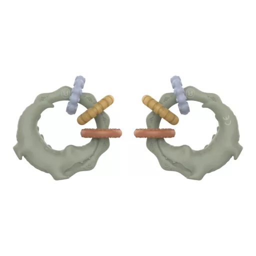 Little Dutch szilikon rágóka - krokodil 