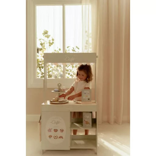 Little Dutch piaci/kávézó stand CSOMAGOLÁSSÉRÜLT