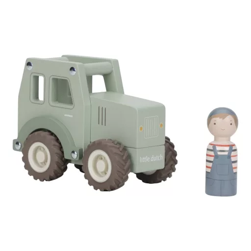 Little Dutch traktor figurával CSOMAGOLÁSSÉRÜLT