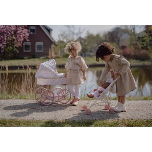 Little Dutch összecsukható babakocsi - Fairy Garden CSOMAGOLÁSSÉRÜLT