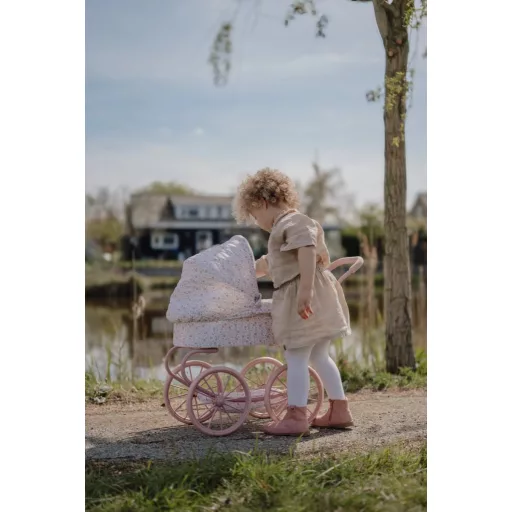 Little Dutch nosztalgia babakocsi - Fairy Garden CSOMAGOLÁSSÉRÜLT