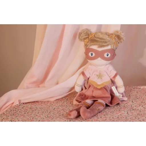 Little Dutch Rosa szuperhős baba - 35 cm
