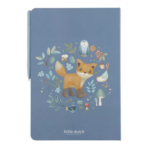 Little Dutch LCD rajztábla kártyákkal - kék