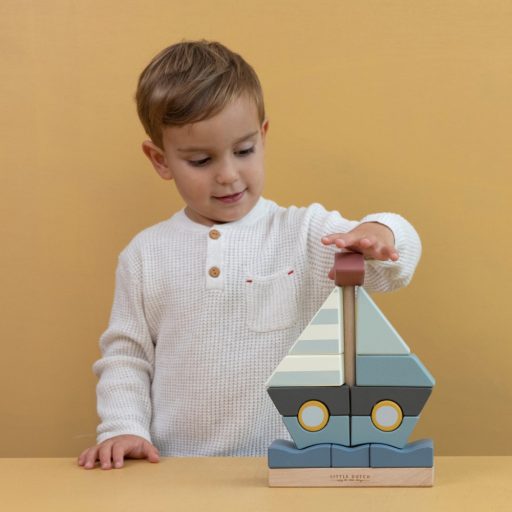 Little dutch építő játék vitorlás