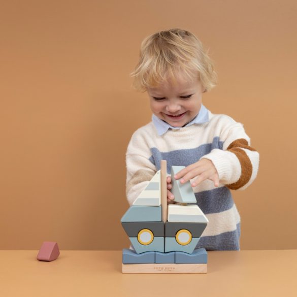 Little dutch építő játék vitorlás