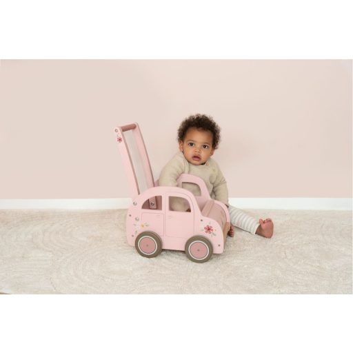 Little Dutch tolható - pink autó